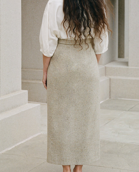 Wrap Skirt | Recycled Wool
